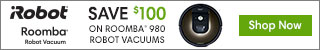 iRobot Banner Ad