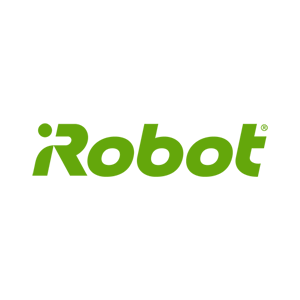 iRobot green logo on white background