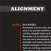 Steve Simoes Rockwell Type Specimen Book